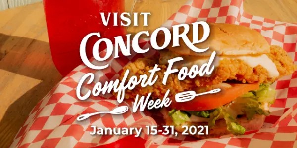 Concord Comfort Food Week is back, sign up for free food and prizes