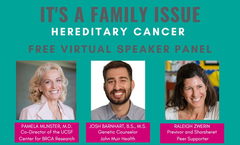 It's a family issue: Join this free, live discussion on hereditary cancer March 10