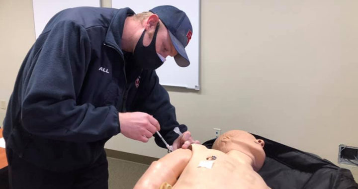 East Contra Costa firefighters train on COVID-19 vaccine injections