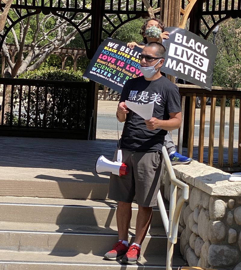 Clayton resident aims to Stop the Hate with rally downtown