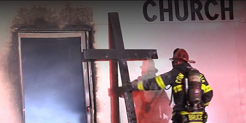 Contra Costa Firefighters battle second fire in 5 days at Concord Church