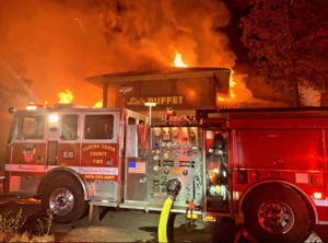Vacant Concord restaurant building gutted by fire