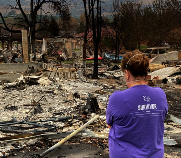 COVID took her job, fires destroyed her town, but Kris Diasio carries on by helping students