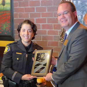 Dedicated to ‘doing the little bit more,’ Achakzai honored as Kiwanis’ top cop