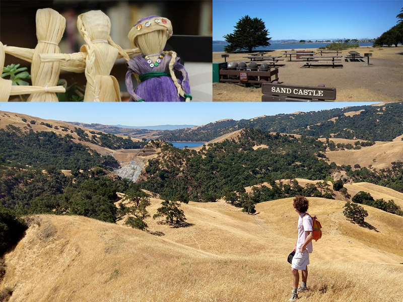 October park activities: Crown Beach cleanup, Sunol celebration and corn husk doll making