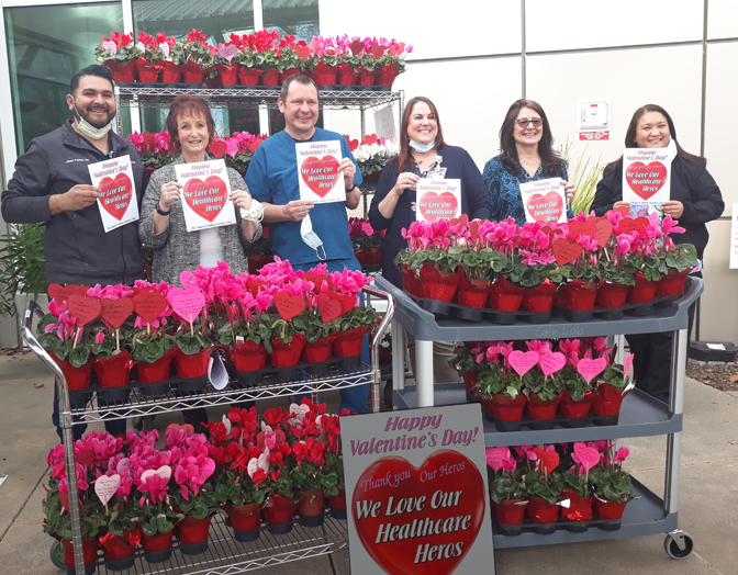 Garden club adds another memory to Valentine’s deliveries