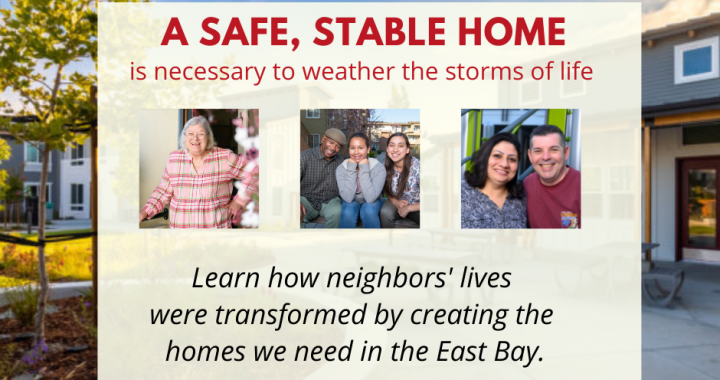 East Bay Housing group wants to ensure that everyone has a place to come home to