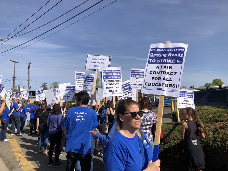 MDUSD teachers poised to strike pending outcome of fact-finding committee