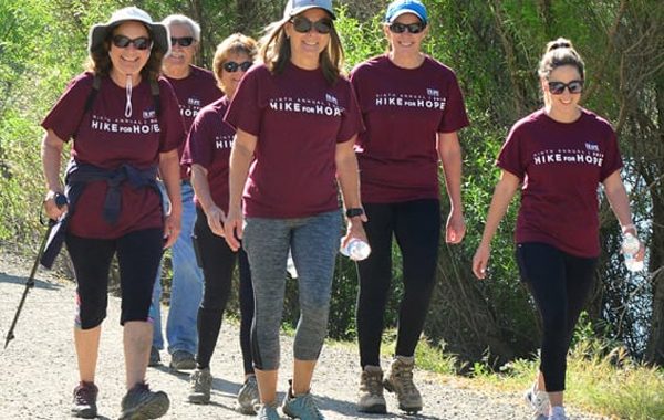 Hike for Hope reaches 90% of its fundraising goal with 16 days left to go