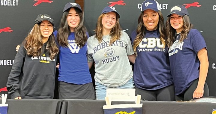 Four local schools honor Class of 2022 athletes formally committing to college