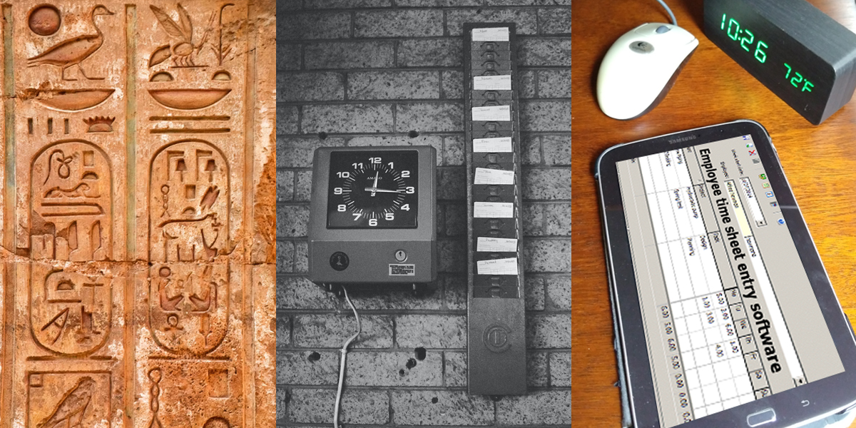 The evolution of employee time tracking from 1772 BC to today