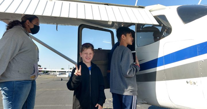 Kids fly high – in a good way – with Young Falcons and Safe Launch
