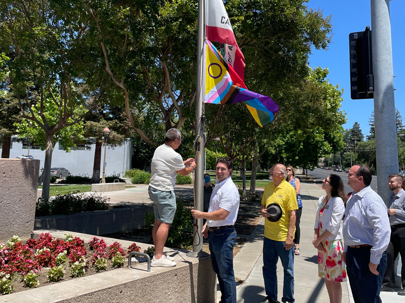 Pride flags raised in Concord and Clayton