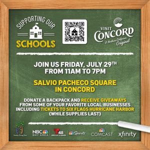 Donate a backpack to Bay Area schools at Concord event this Friday
