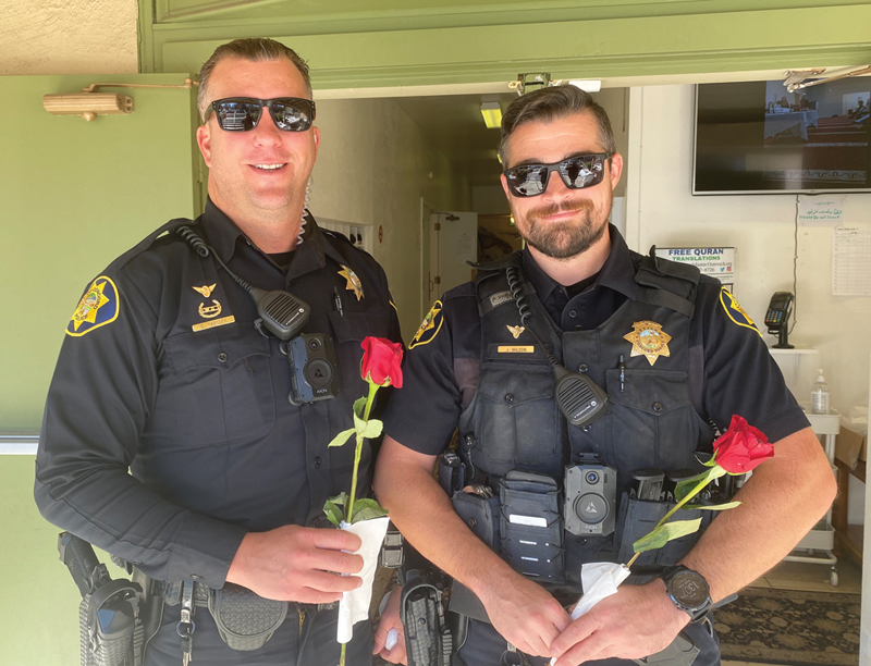 Local Islamic center honors Concord police officers