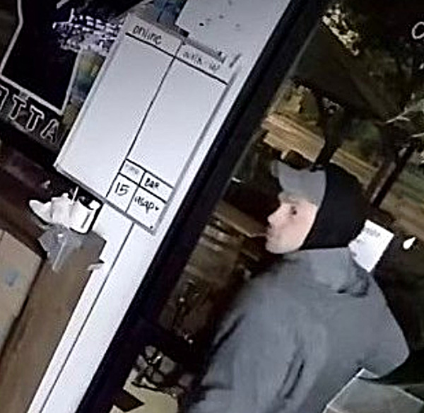 Pleasant Hill police seeking suspect in coffee shop burglary