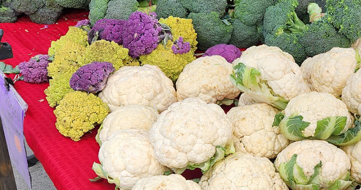 Grilled, or as rice or potato substitute – cauliflower does it all