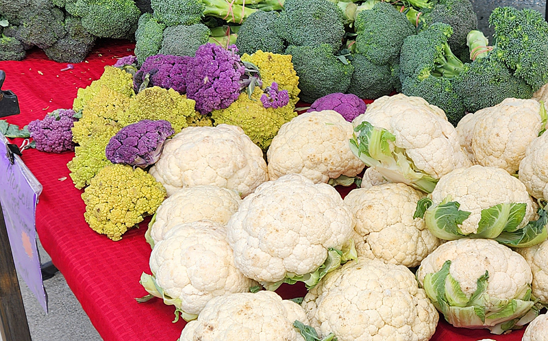 Grilled, or as rice or potato substitute – cauliflower does it all