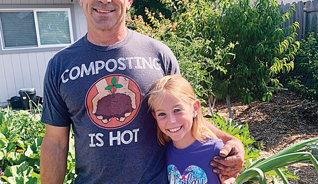 Clayton Dad-daughter gardeners like to keep things fresh