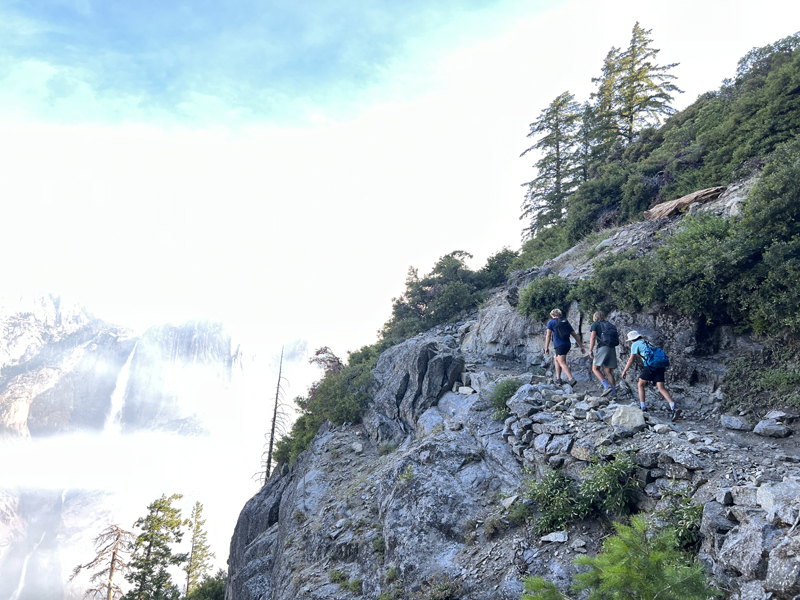 Plan ahead, start early for the trek to Glacier Point