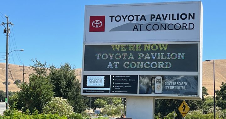 Concord Pavilion drives away with new sponsor as Toyota paying City $613,895 for naming rights