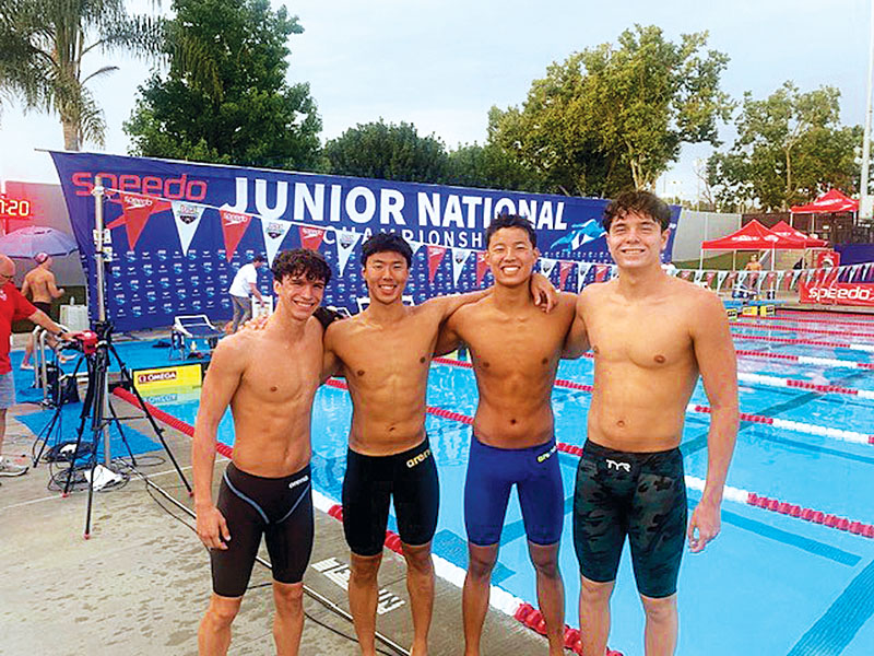 Terrapin swimmers compete at Summer Jr. Nationals