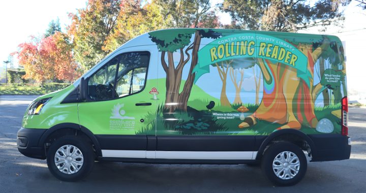 Contra Costa County Library Introduces New Early Literacy Outreach Van 