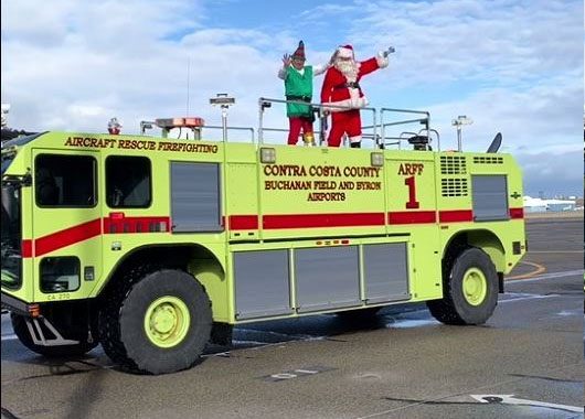 Santa’s Jolly Landing is Coming to Buchanan Field Airport in Concord 