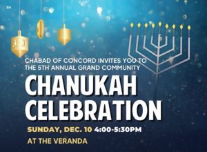 This Hanukkah, Concord to shine brighter than ever with Jewish pride and confidence