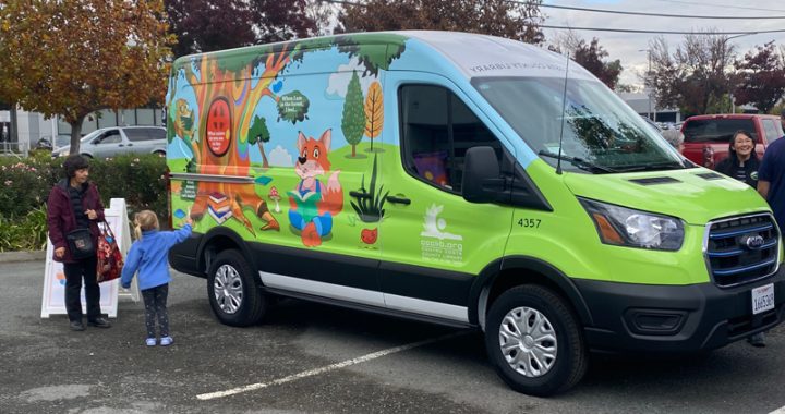 New library literacy van rolling to where need lies