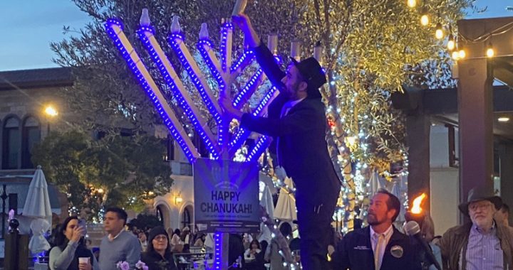 Concord Menorah lighting extends a bright metaphorical message for unity, peace