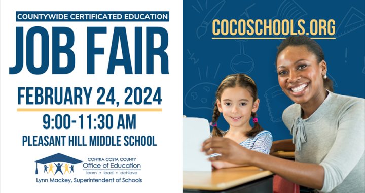 Contra Costa County's annual Education Job Fair coming Feb. 24
