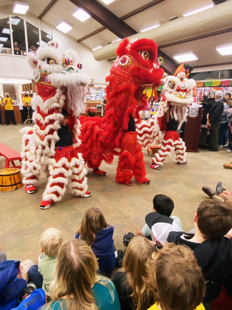 Lions roaring in the Lunar New Year’s Year of the Dragon