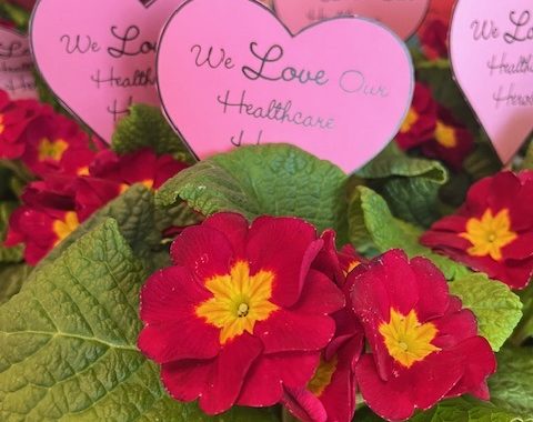 ‘Blooms of love’ express heart-felt Valentine’s thanks