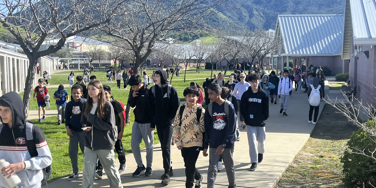 Diablo View Middle School named California Distinguished School